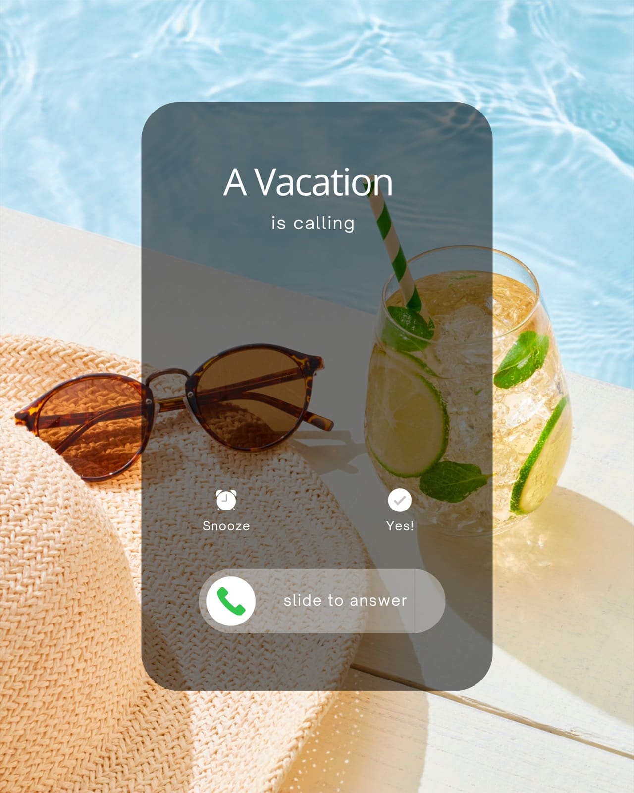 Vacation is calling